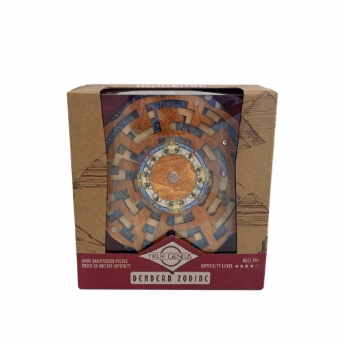 Houten breinbreker True Genius Dendera puzzel van Project Genius