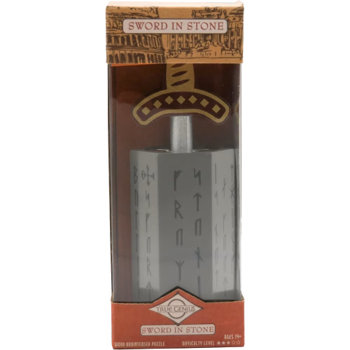 Verpakking van de Project Genius Sword in the Stone breinbreker